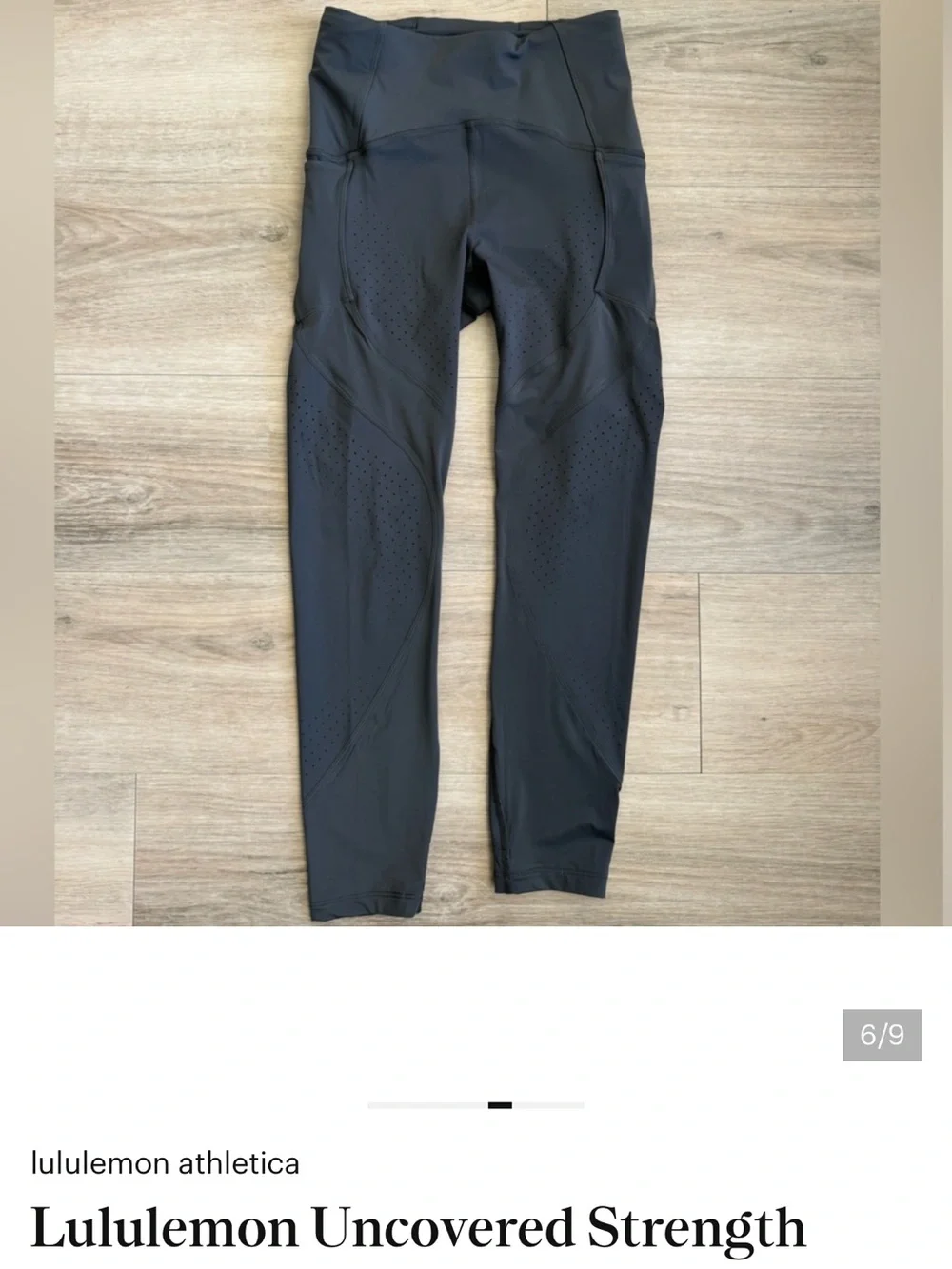 Lululemon Uncovered Strength High-Rise Crop 23